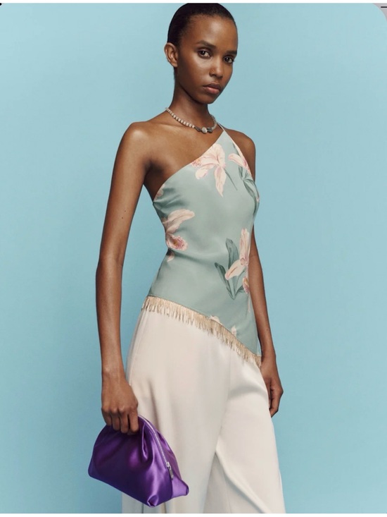 Reformation Tops - REFORMATION Sonata Top in Venus Orchid S